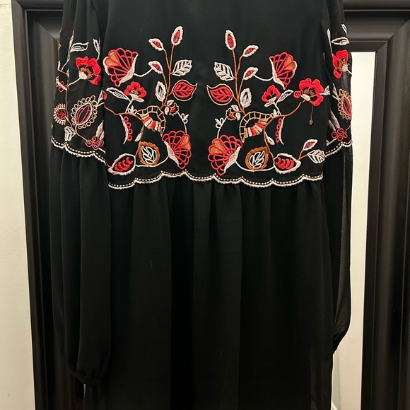 California Moonrise bohemian style knee length dress - Picture 3 of 7